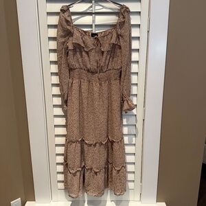 VICI Floral Bohemian Maxi Dress